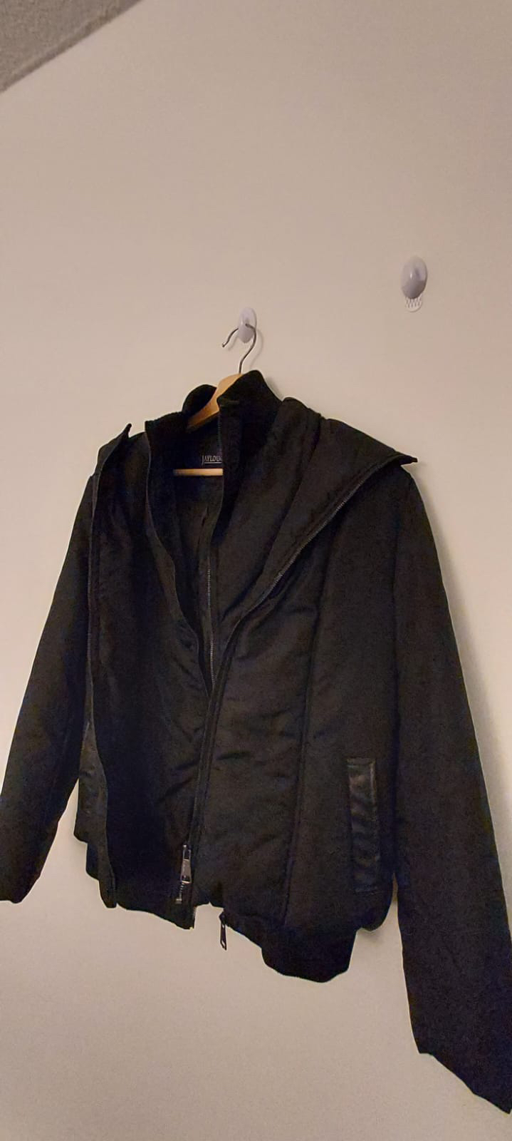 Black winter jacket