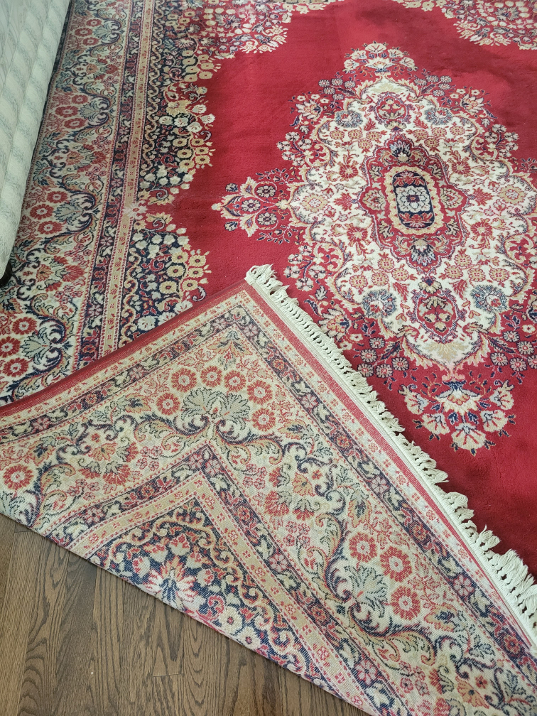 antique wool oriental rug - 8x11 ft - photo 3