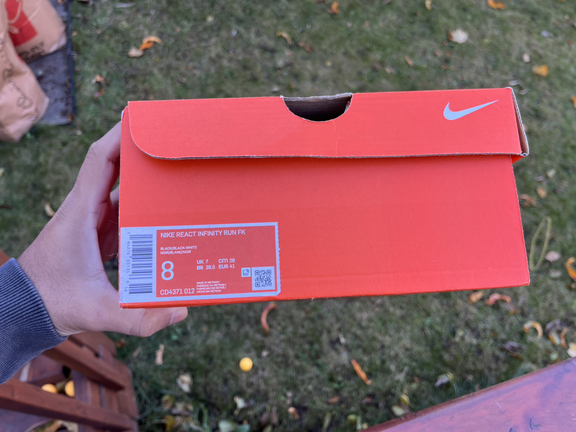 Nike react infinity run fk - photo 4