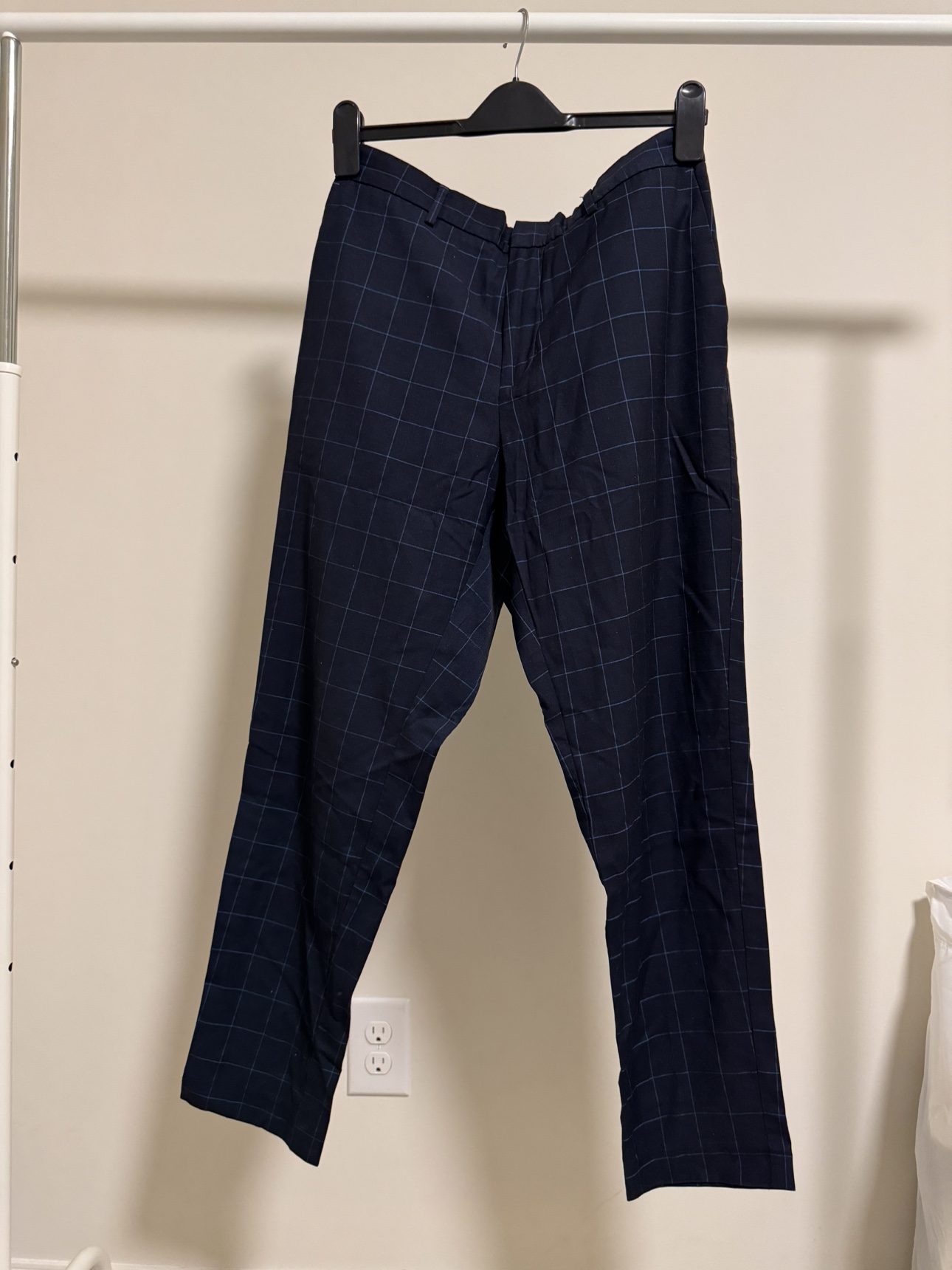 TOPMAN Plaid Trousers