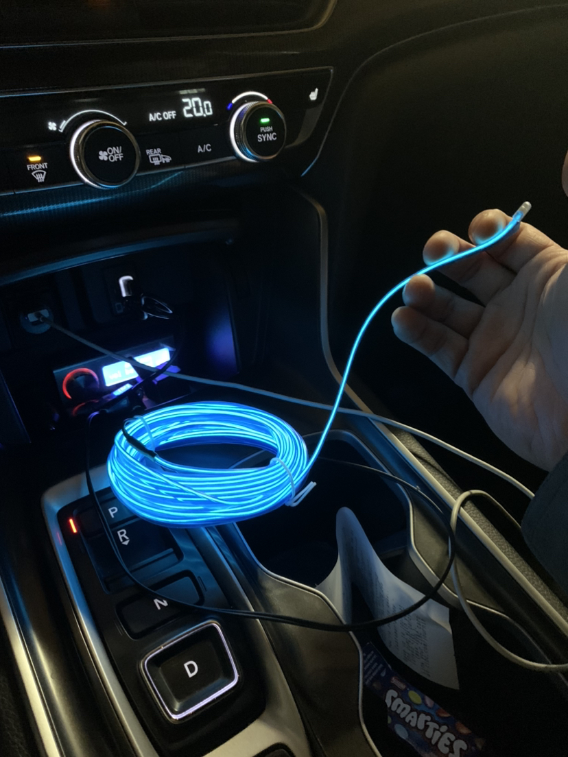 Car interior LED strip 5 meters (blue) thumbnail