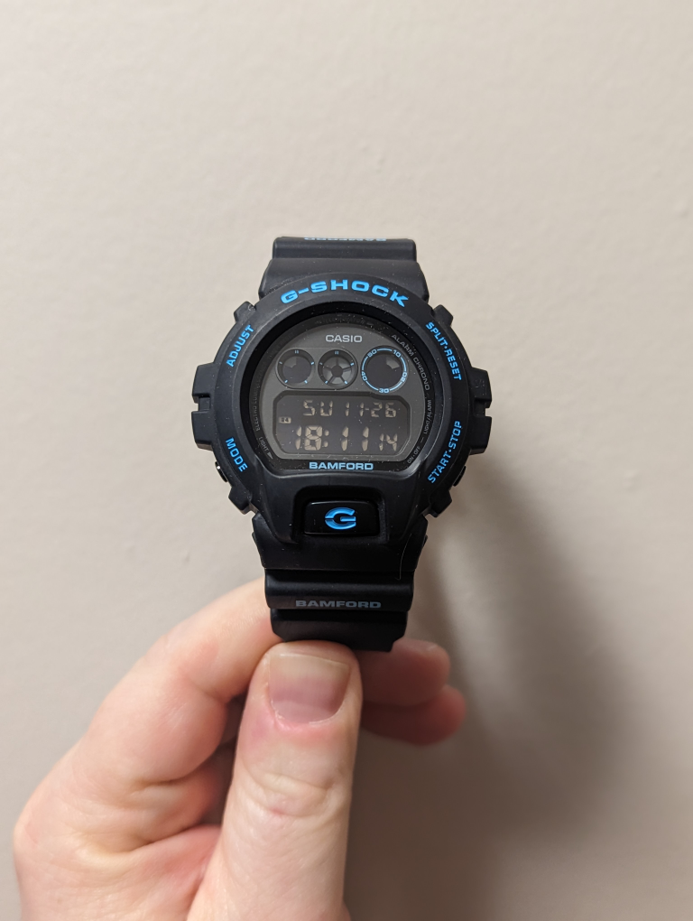 Casio G- Shock 'Bamford' DW6900 BWD-1 - photo 5