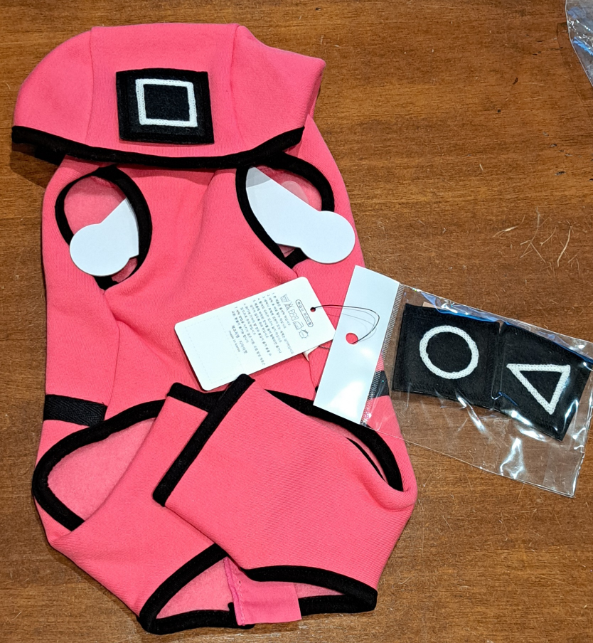 Brand New Squid Game Small Dog Costume image indicator(3)