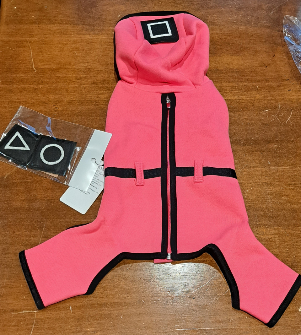 Brand New Squid Game Small Dog Costume image indicator(4)