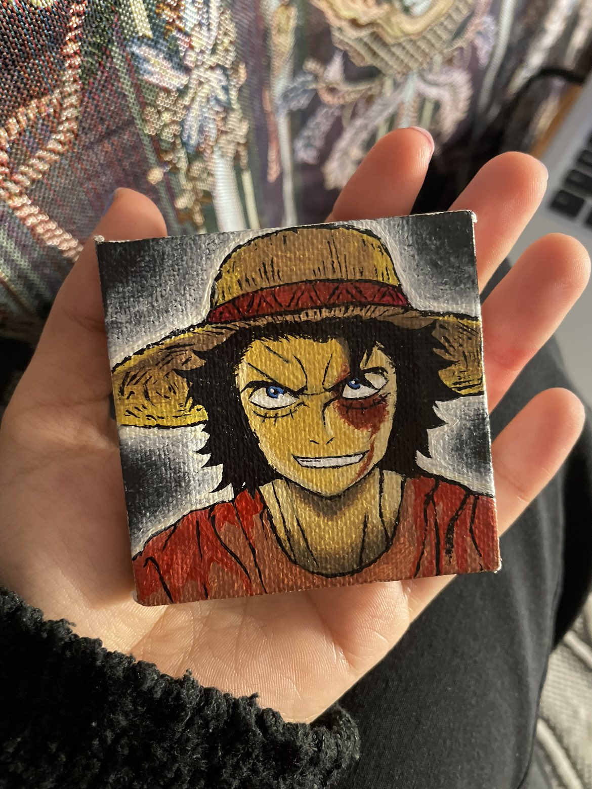 Luffy’s handmade painting #freecycle thumbnail
