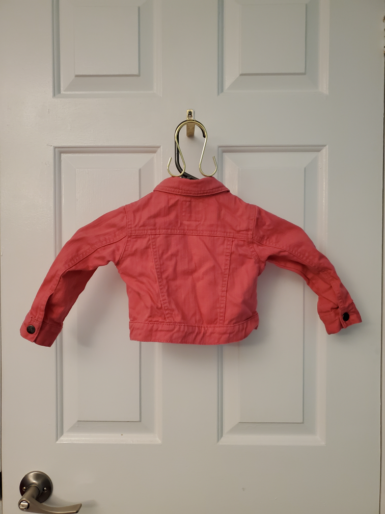 children's place est.1989 - Barbie pink jean jacket size 18-24M image indicator(3)