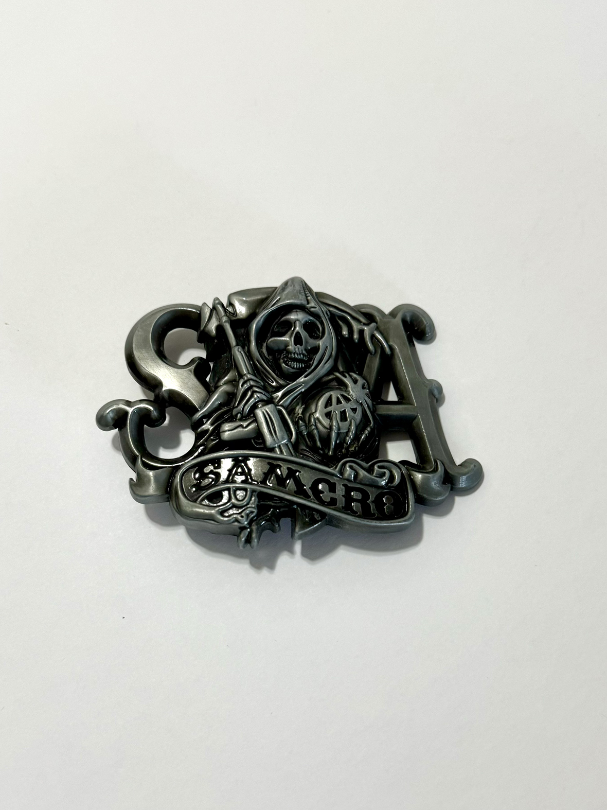 Sons of Anarchy (SOA) - SAMCRO Reaper Belt Buckle image indicator(2)