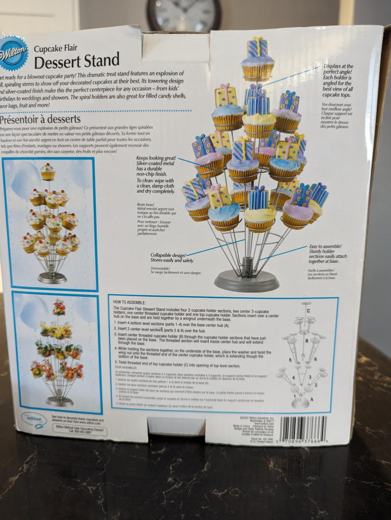 Wilton Cupcake Flair Dessert Stand image indicator(2)