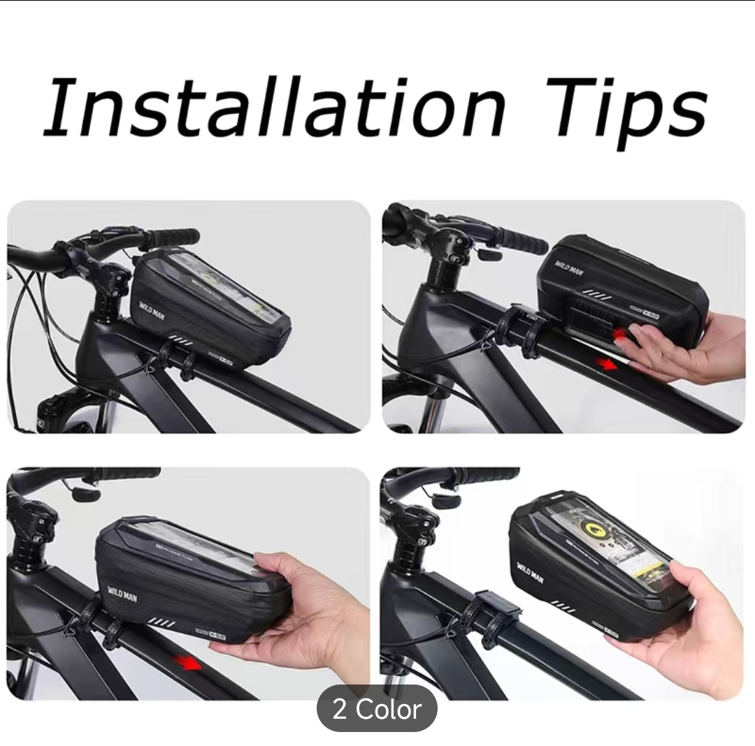 Bicycle WILD MAN Front Handlebar Bag image indicator(9)