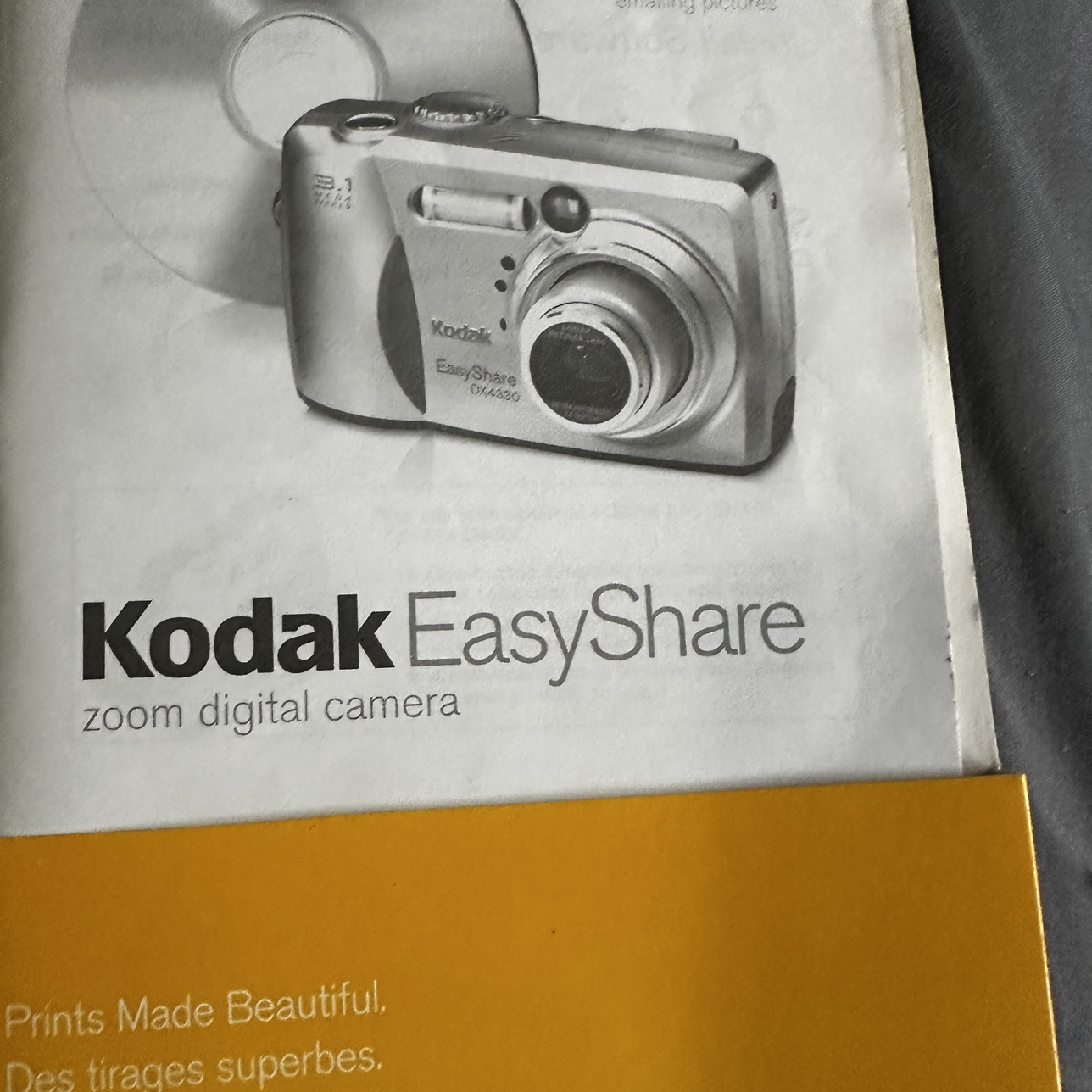 Kodak easy share zoom digital camera thumbnail