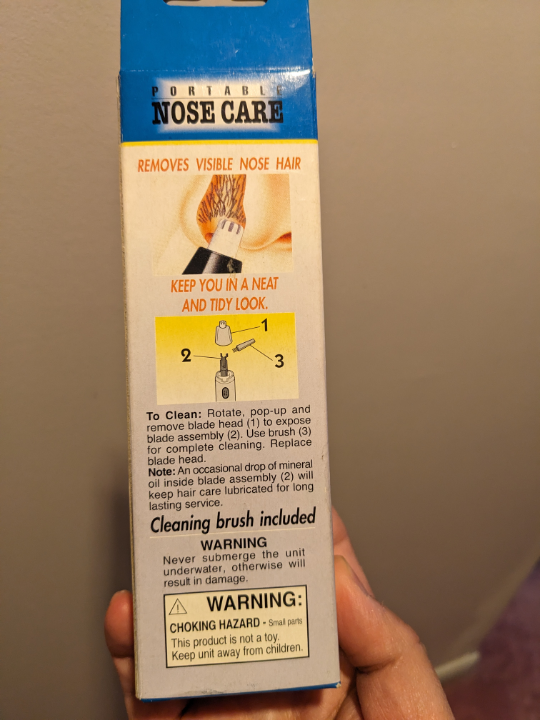 nasal hair remover never used #freecycle image indicator(2)