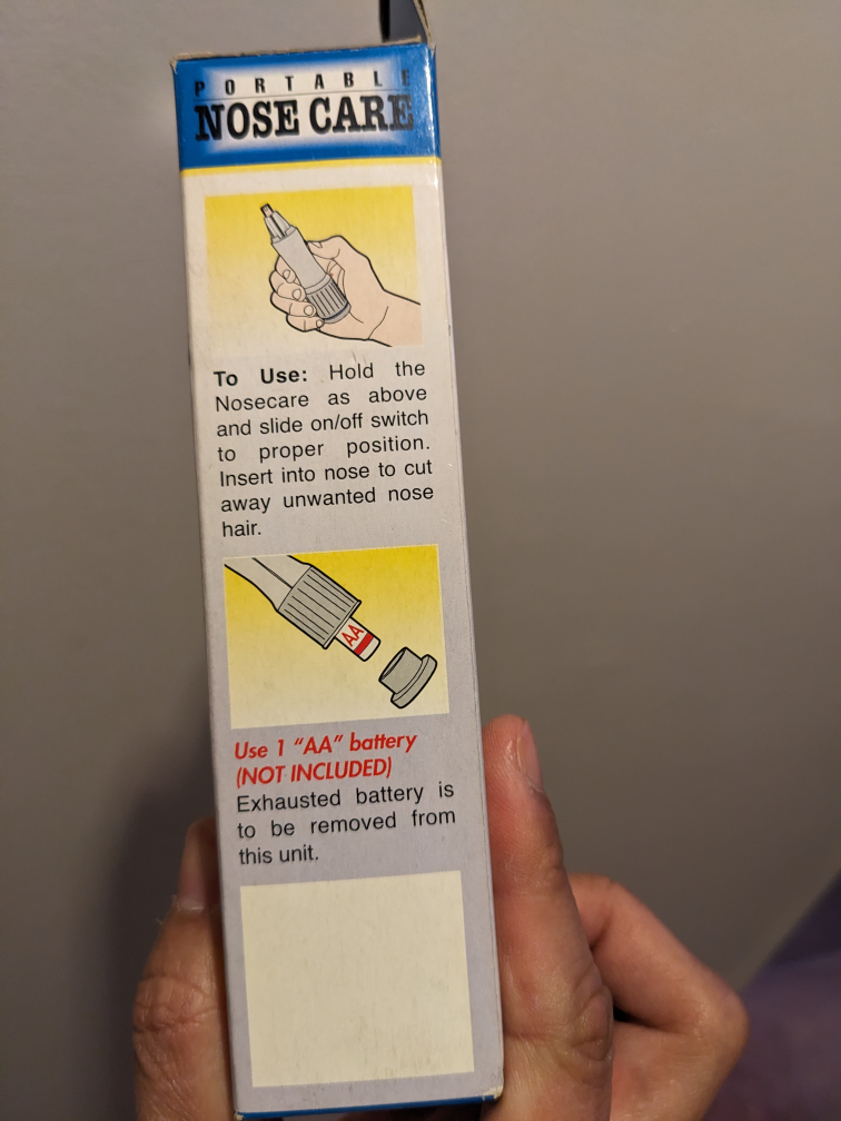 nasal hair remover never used #freecycle image indicator(3)