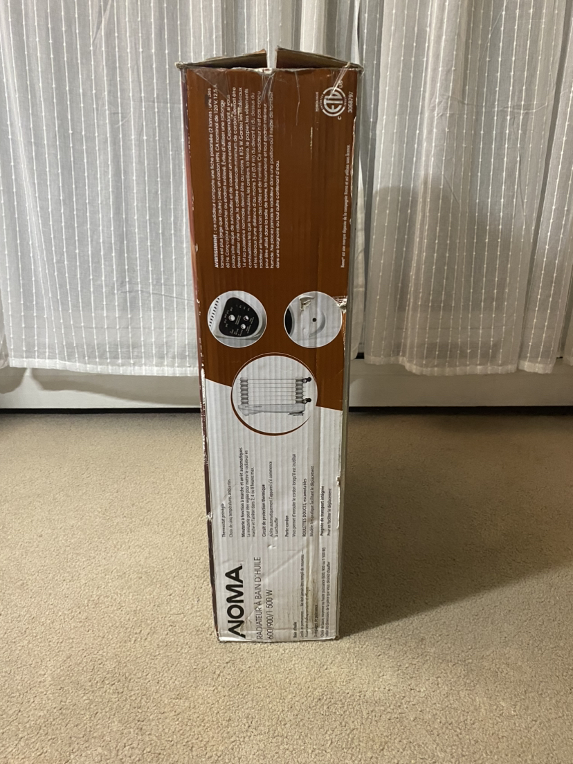 NOMA Portable Heater (Like New, Price Negotiable) - photo 2