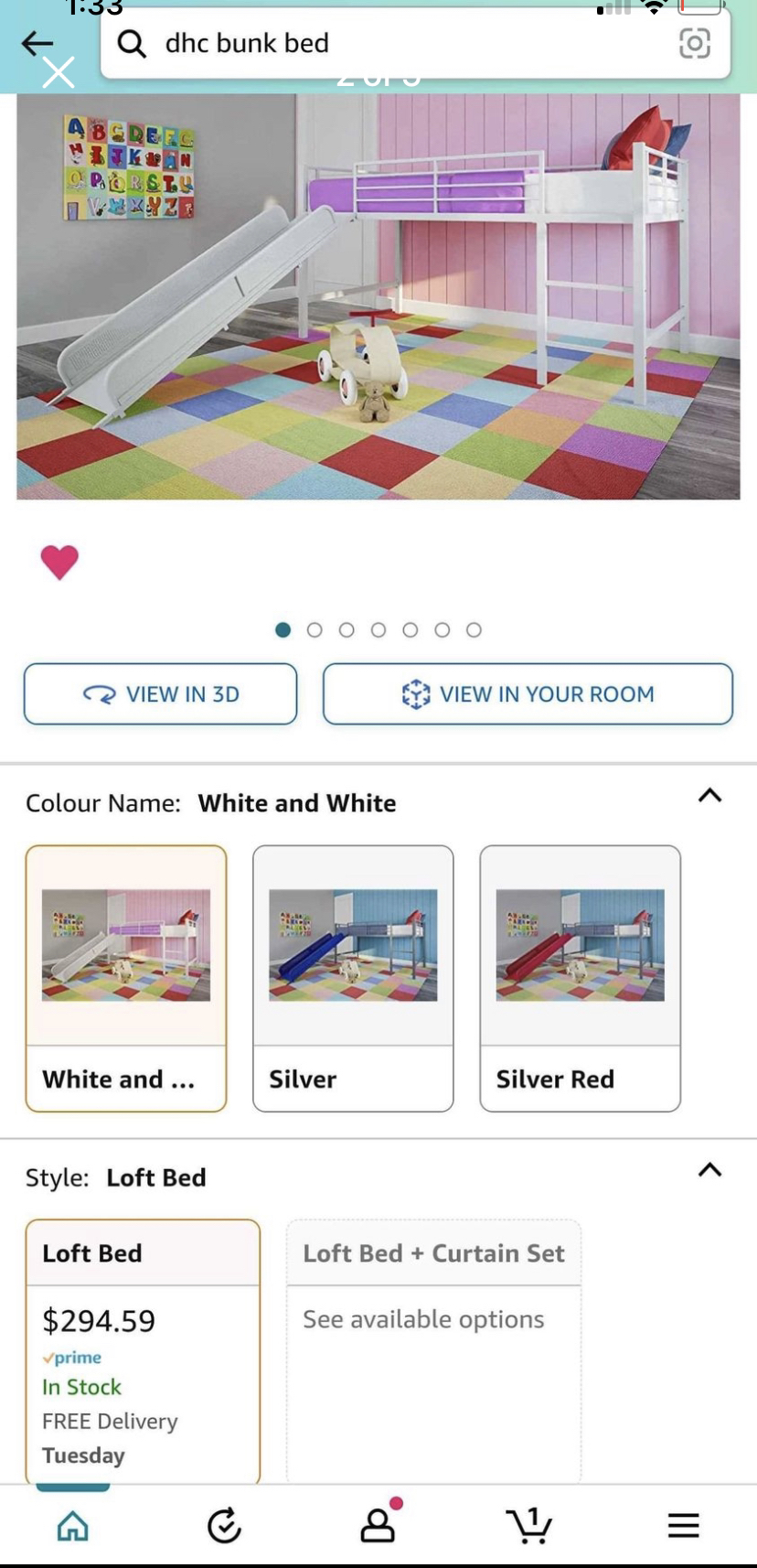 Kids bunk bed with slide - photo 2