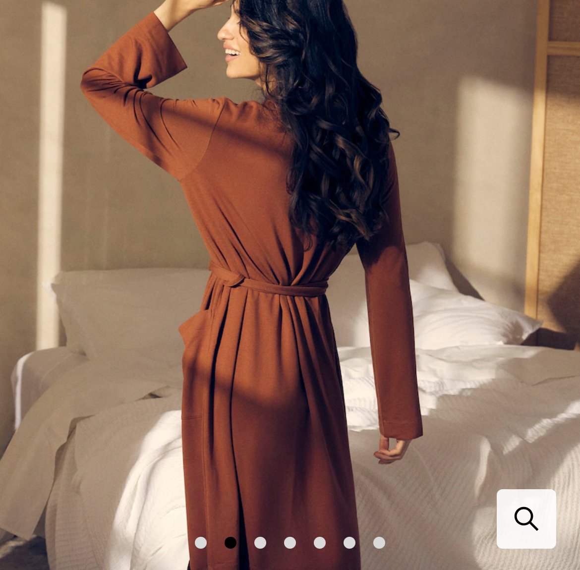 Love & Lore Silky Reading Robe image indicator(5)