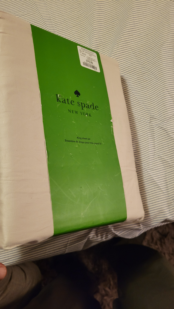 Kate Spade king size sheet set - photo 2