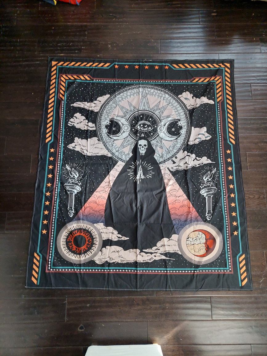 Skull Tapestry
