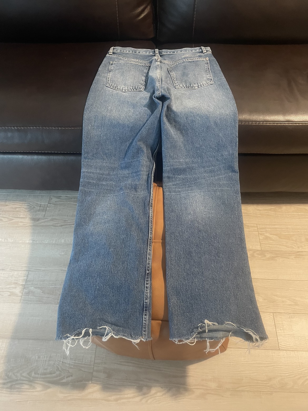 Zara HIGH RISE - WIDE LEG - FULL LENGTH JEANS image indicator(4)