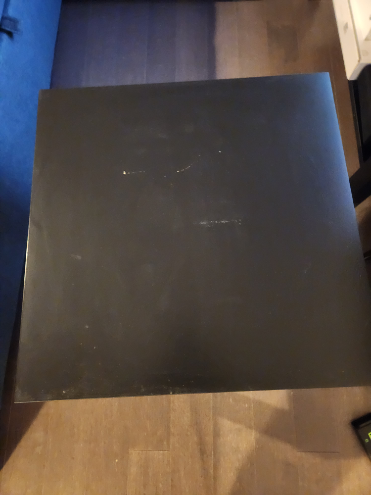 Small Black Square Table - photo 2