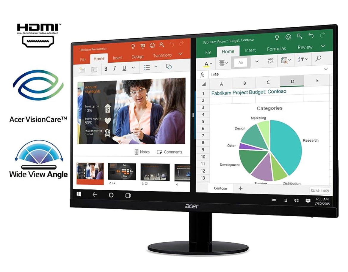 21.5 Inch Acer Computer Monitor - photo 4