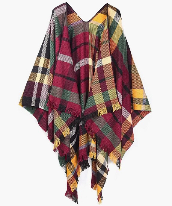 Brand new Multicolored plaid shawl - photo 3