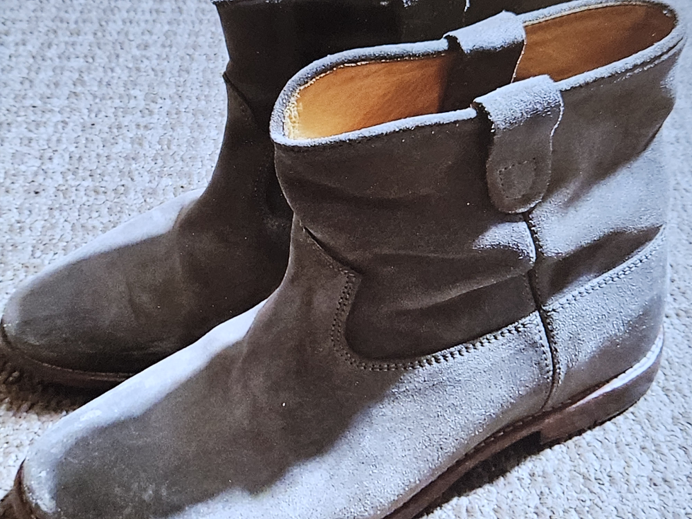 Isabel Marant leather crisi boots