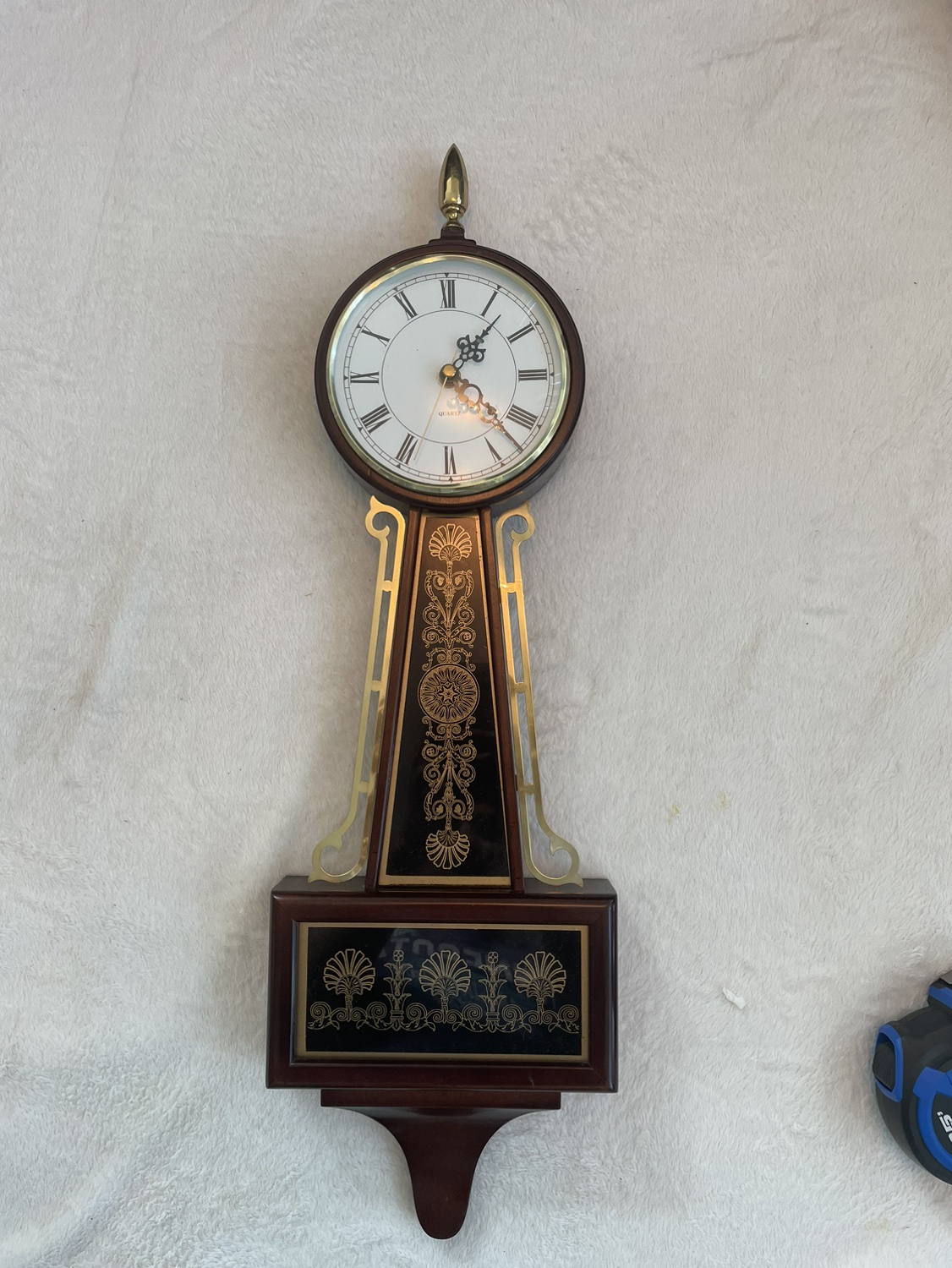 Vintage banjo clock or wall clock or vintage clock thumbnail