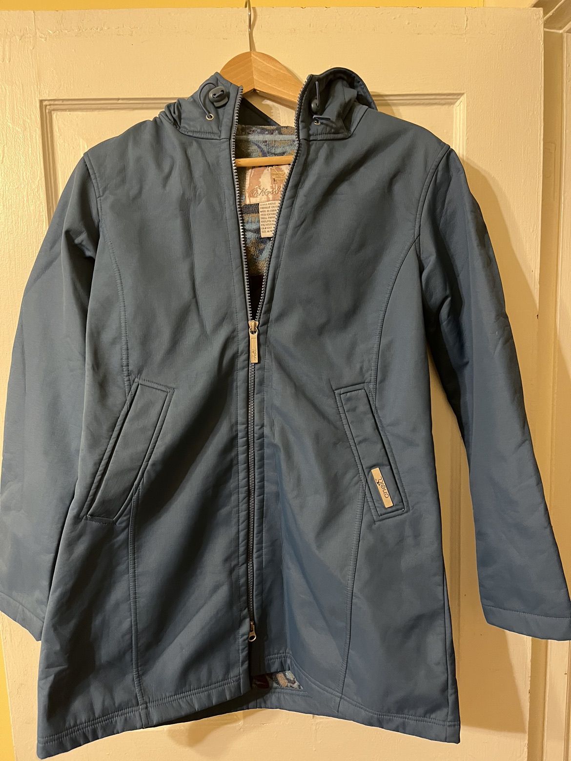 Girls medium fleece lined coat O’Neill