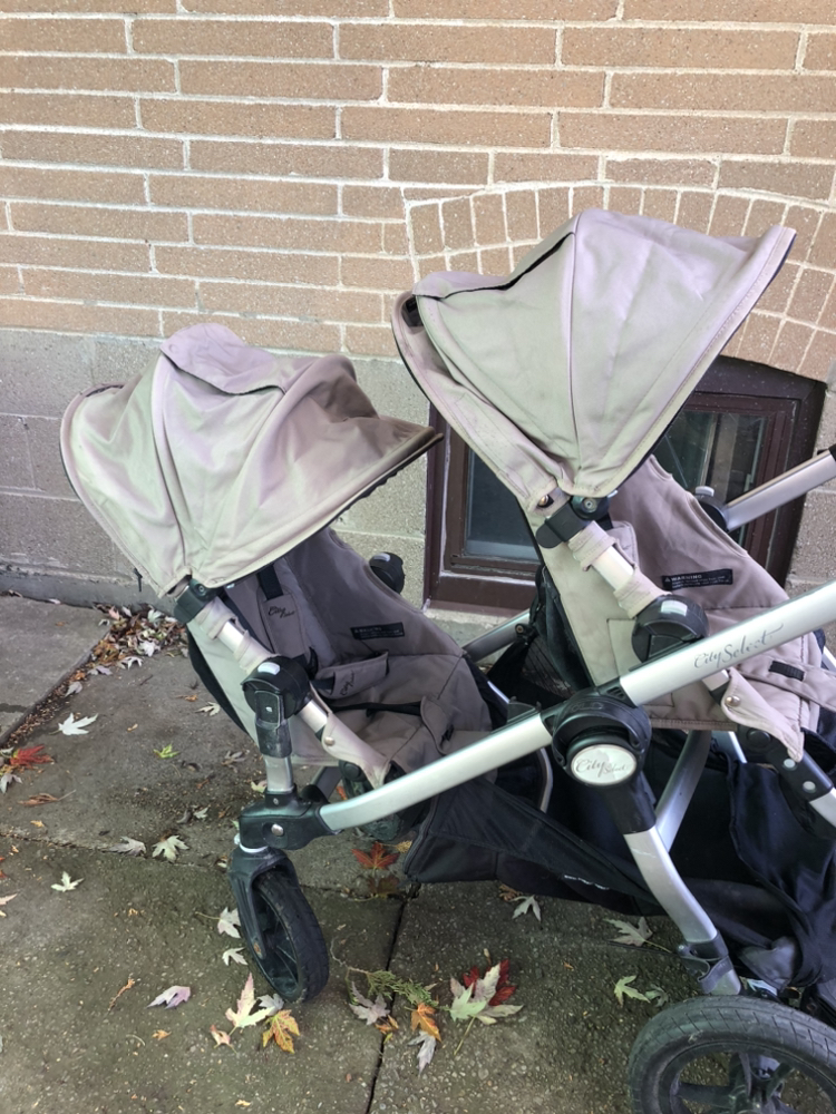 City select double stroller - photo 2