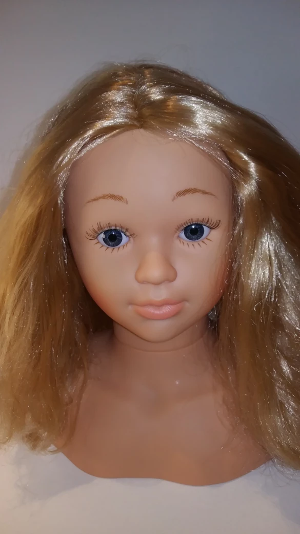 Kid Large Toy Hair Styling Head Doll thumbnail