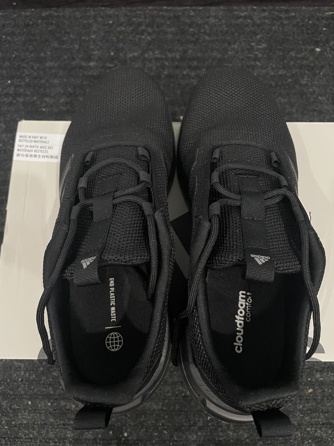 Adidas Racer Black Running shoes US6.5 image indicator(4)