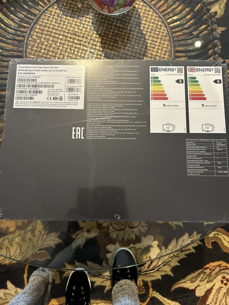ThinkVision 14” M14 portable/mobile monitor -brand new - photo 3