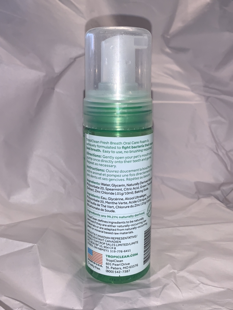 Oral care foam for dogs image indicator(3)