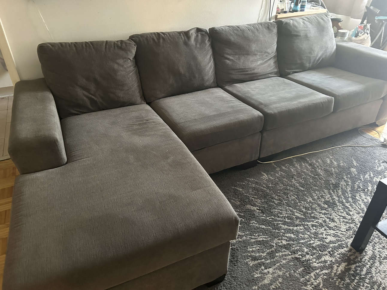 Ashley’s sectional couch thumbnail