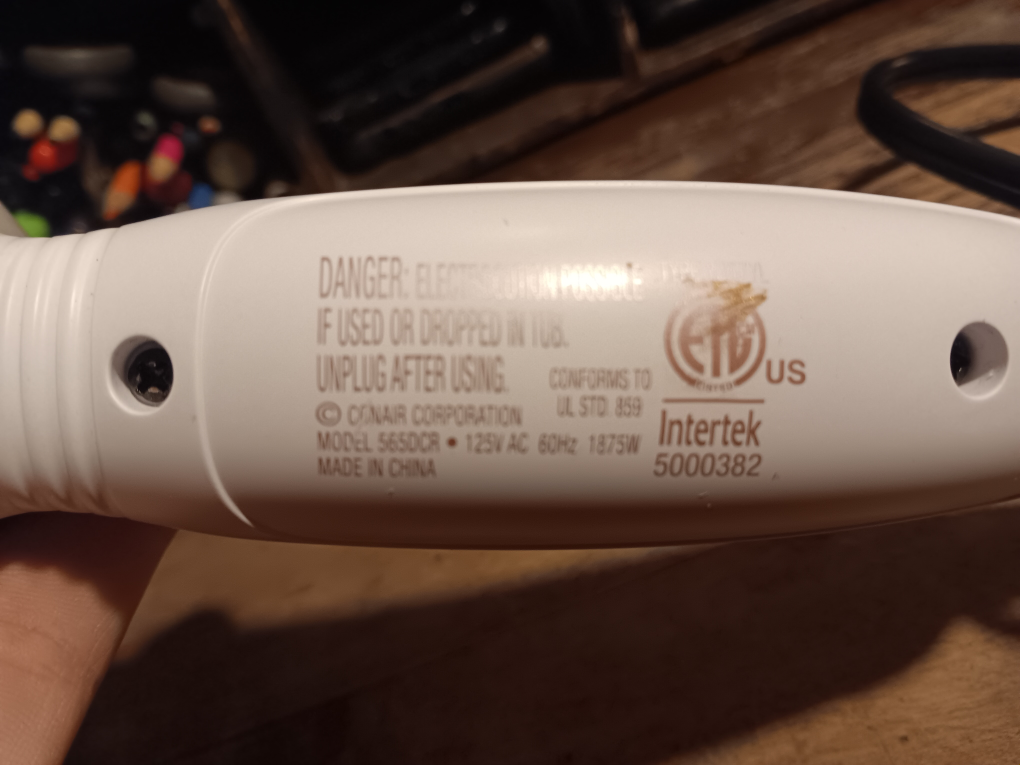 Conair 1875 Double Ceramic Hair Dryer image indicator(4)