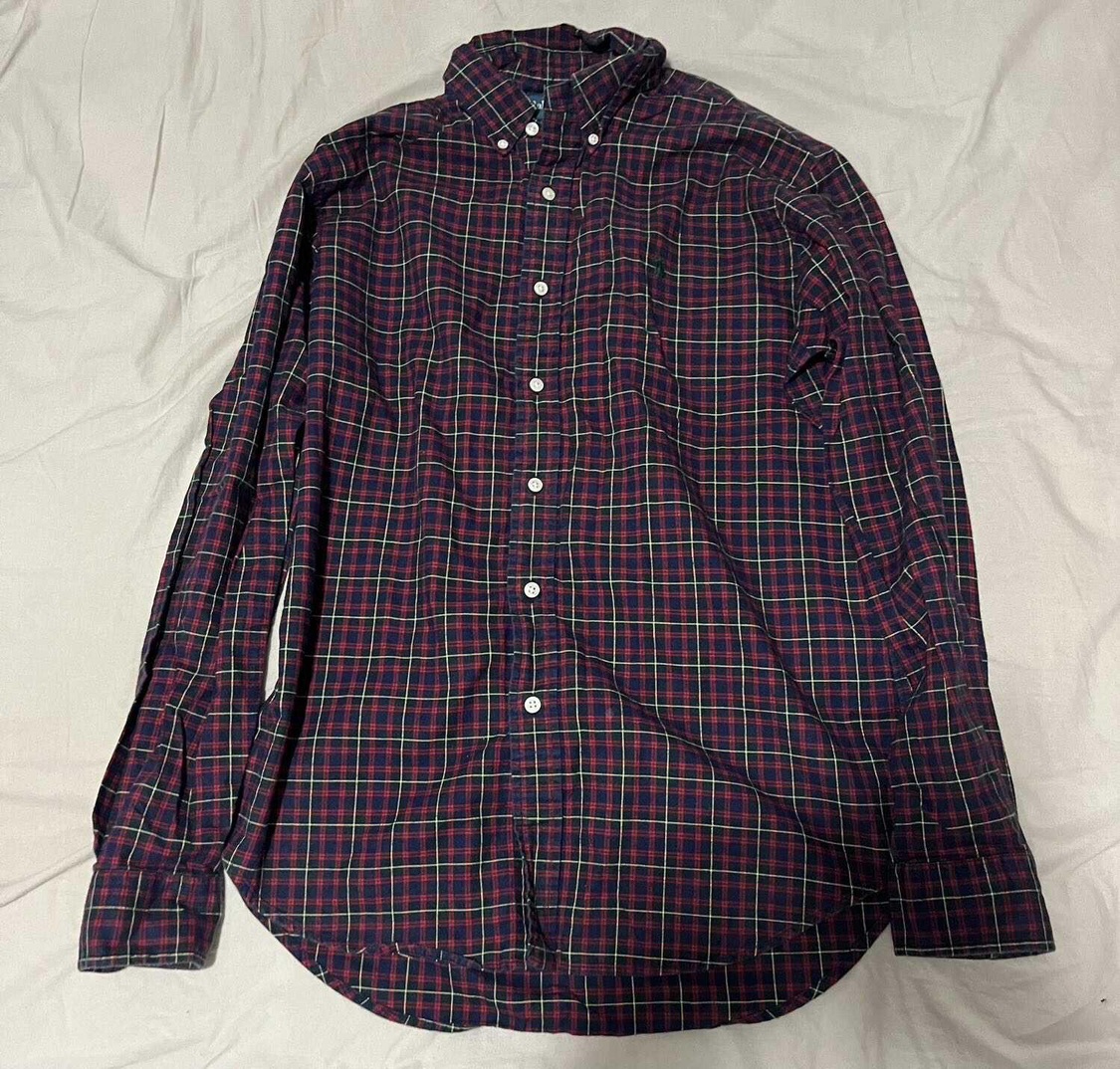Men's Ralph Lauren Button Up Long Sleeve Dress Shirt