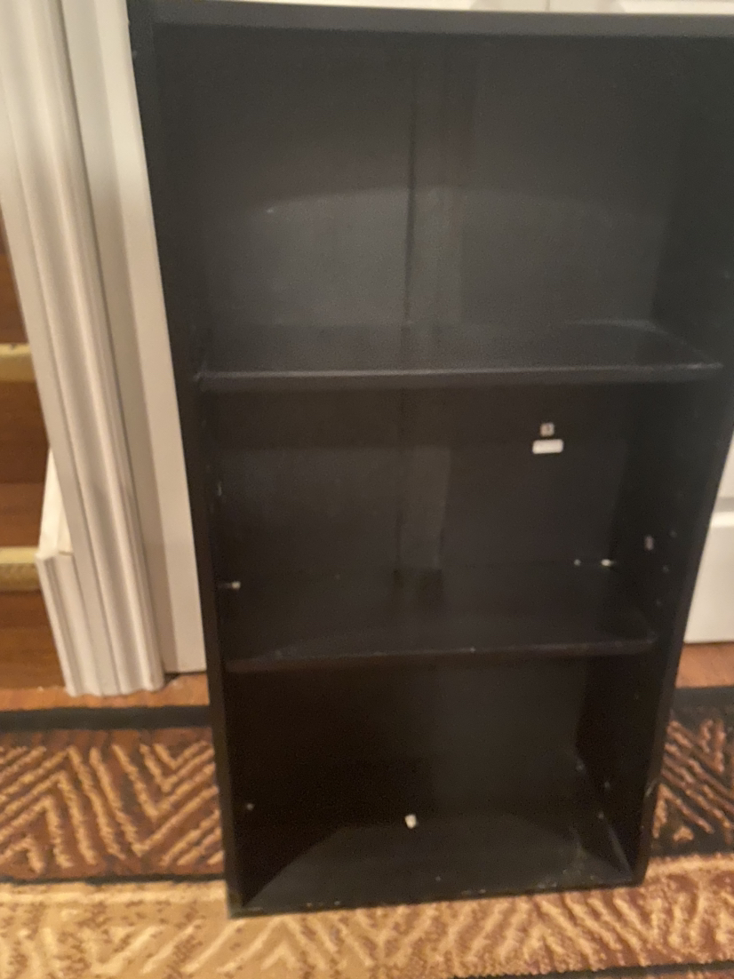 Black  Bookshelf