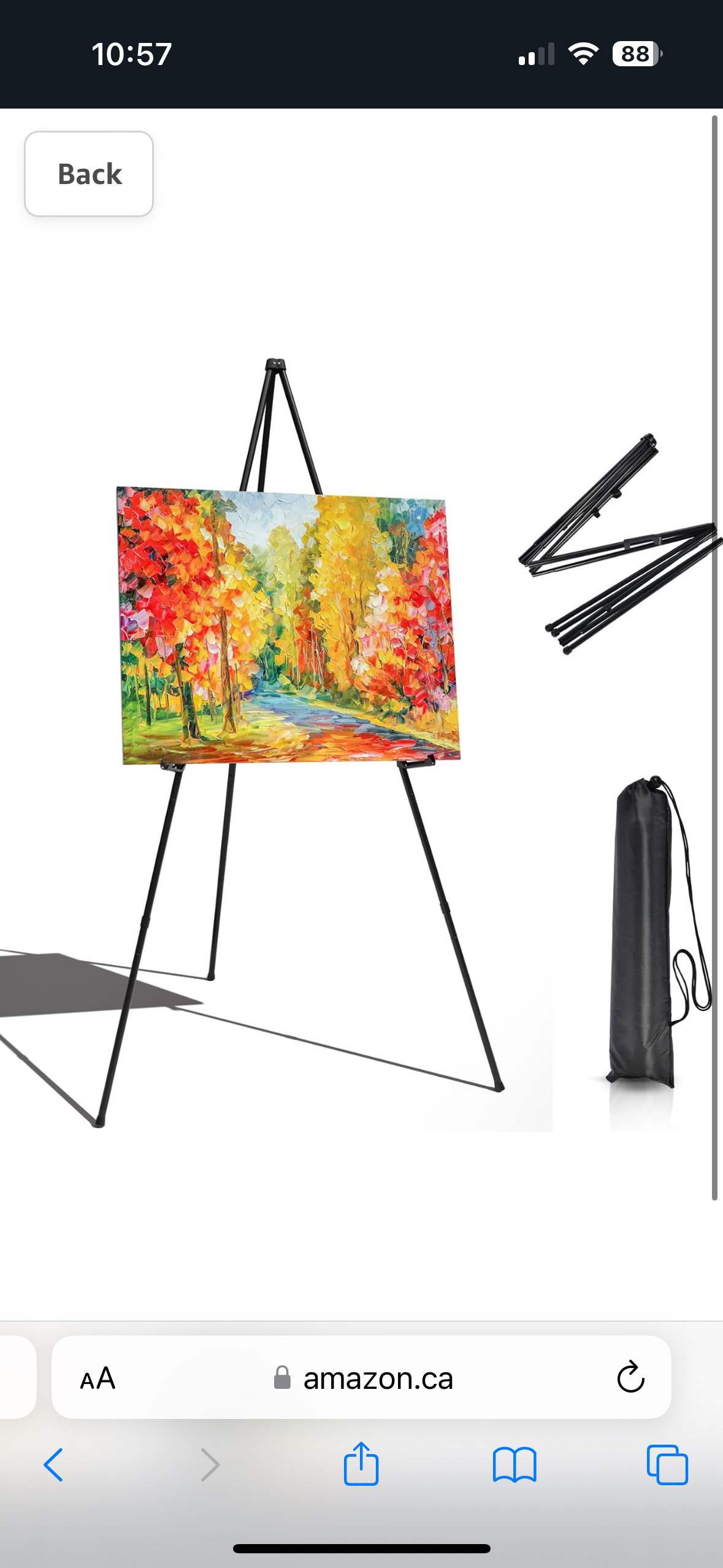 Display Easel Stand