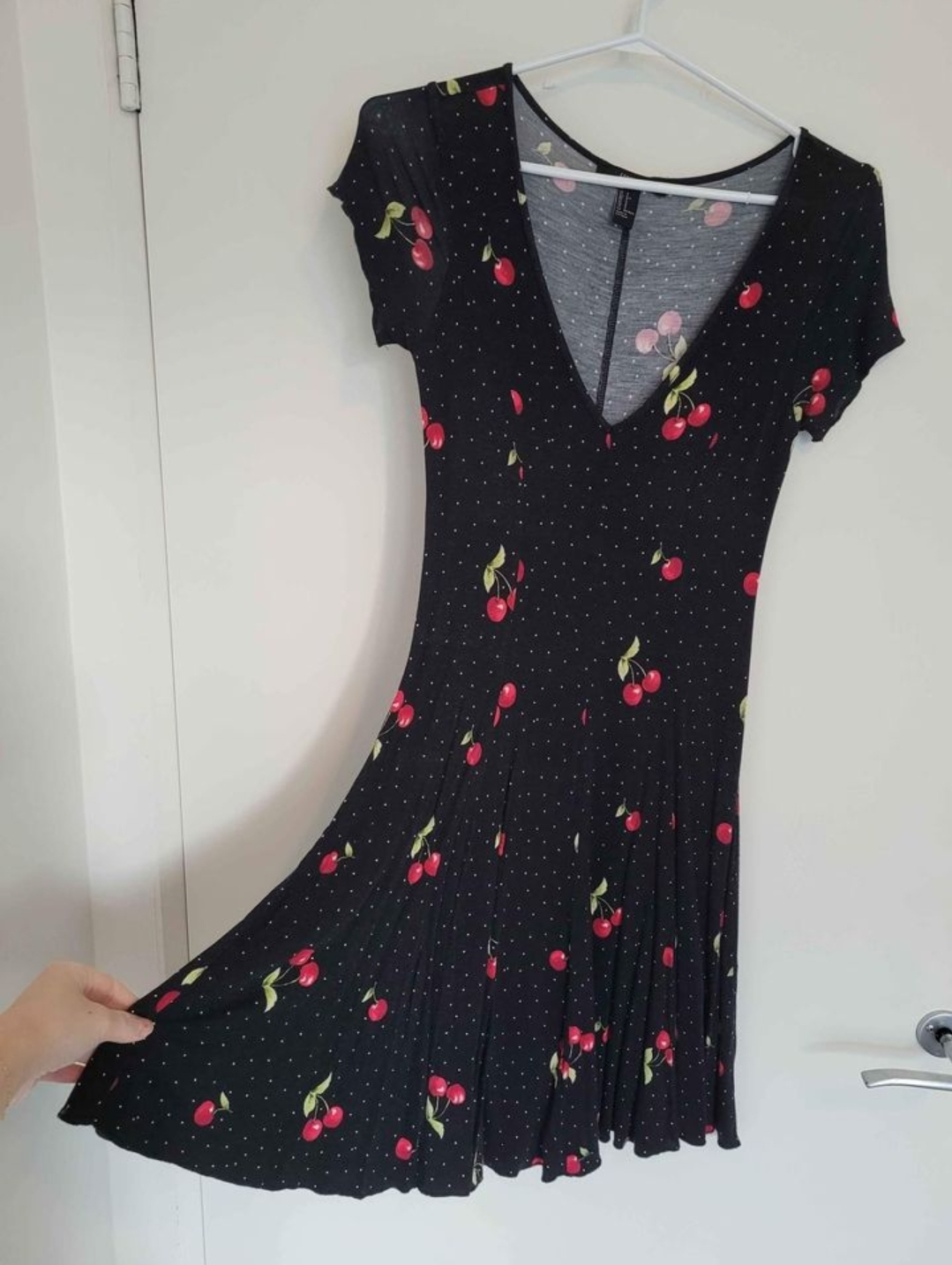 Cherry polka dot dress 🍒 thumbnail