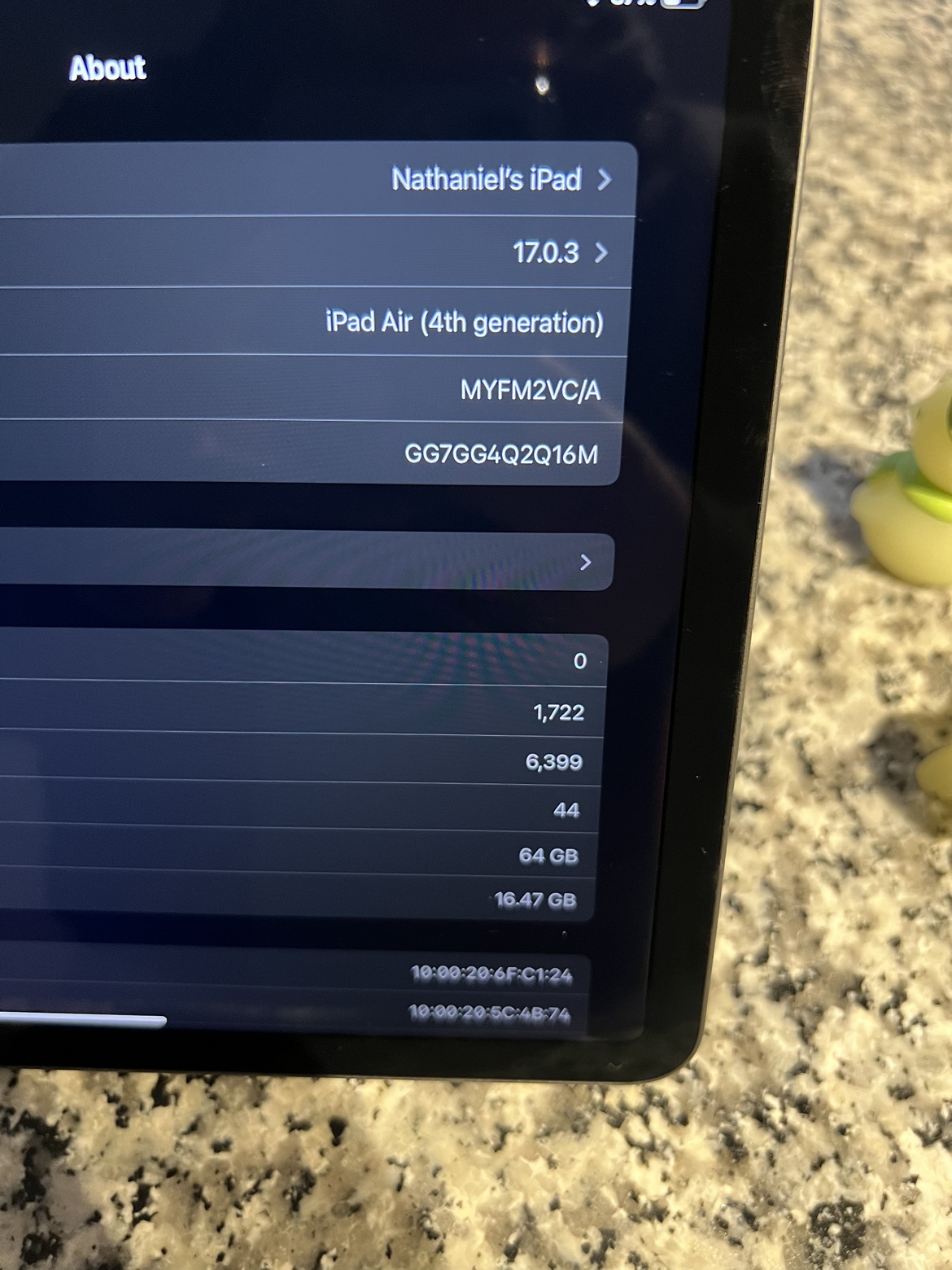 iPad Air 4th Generation W/ Folio - photo 2