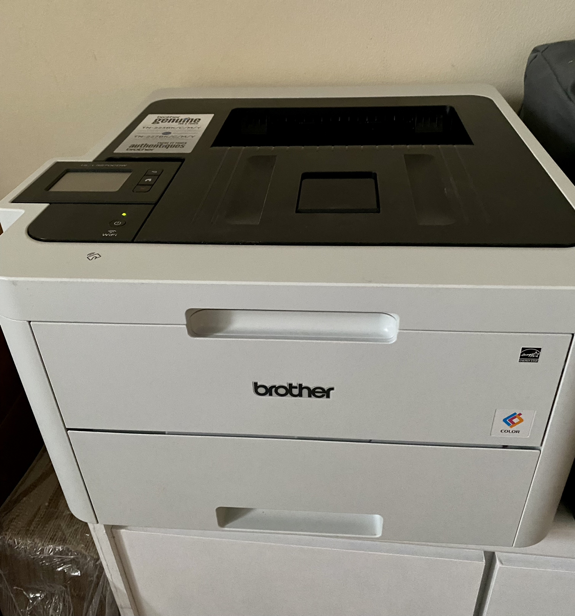 Brother colour Laser Printer with almost full Cartridge thumbnail