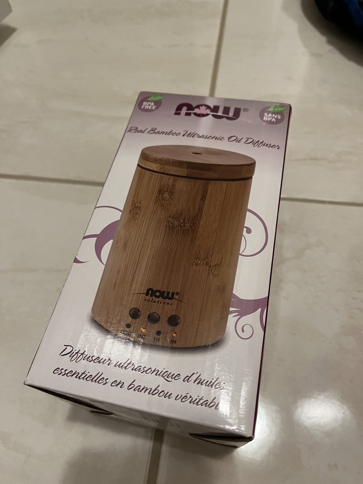Brand New Bamboo Essential Oil Diffuser