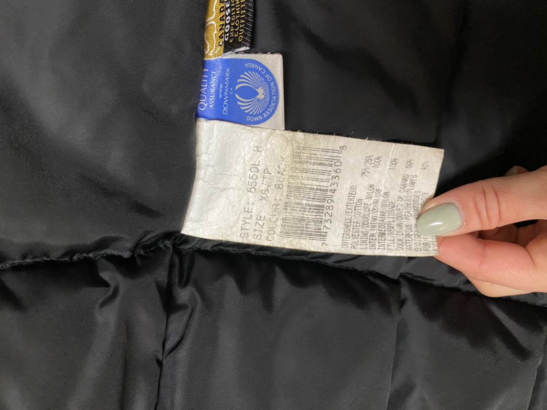 Black Canada Goose Parka Size XS - photo 5
