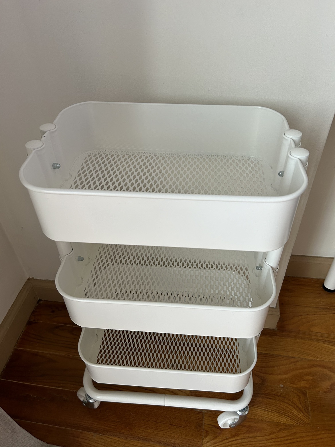 Ikea Utility Cart, White - photo 2