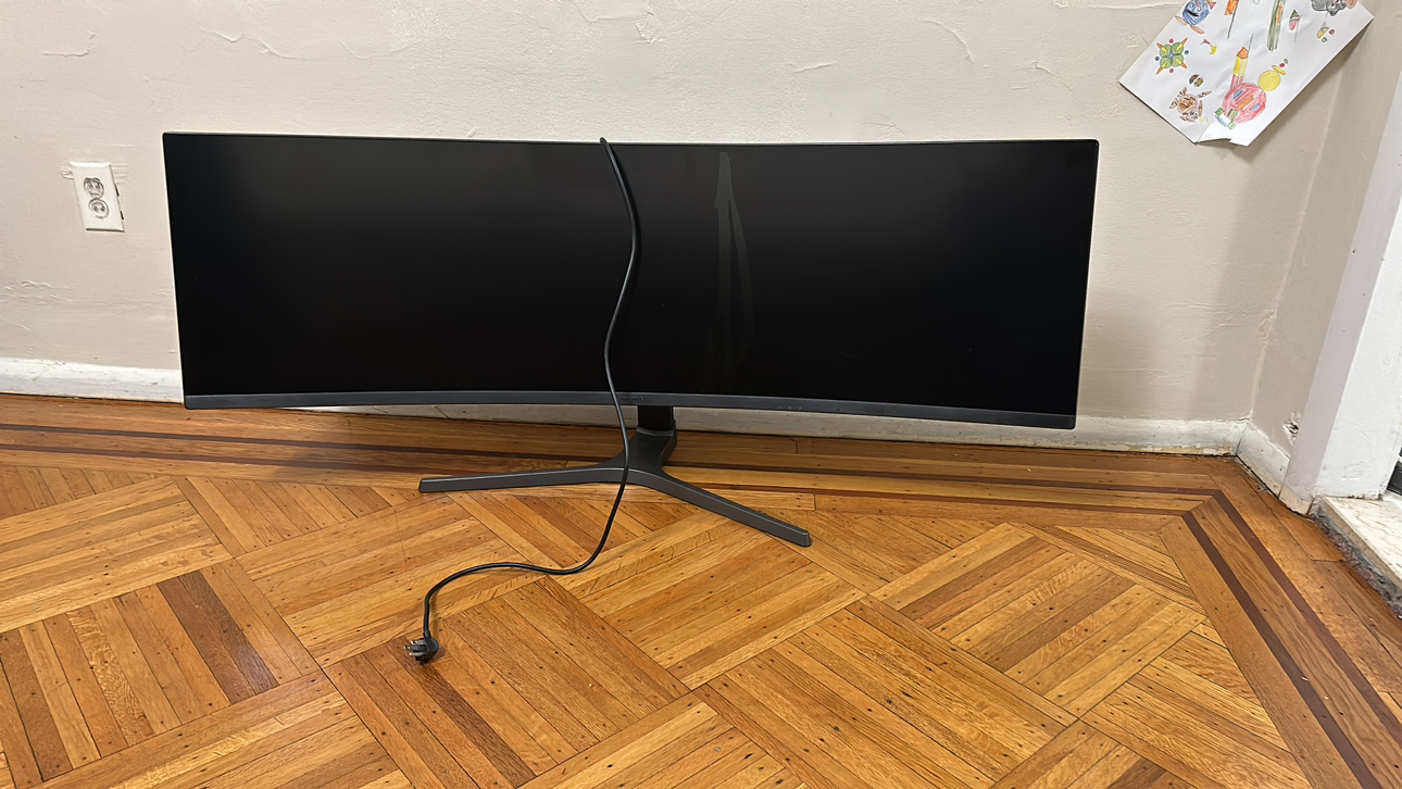 LG 49 curved gaming monitor.