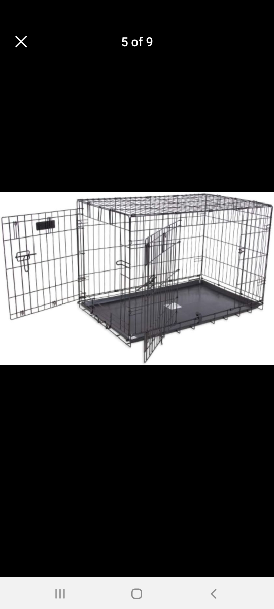 Precision 1127-11274FD 36x23x25-Inch Two Door Crate Kennel image indicator(2)