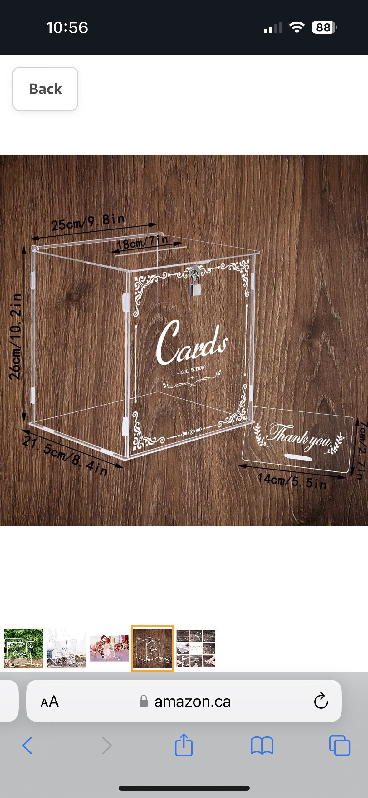 Card box for Wedding - photo 2