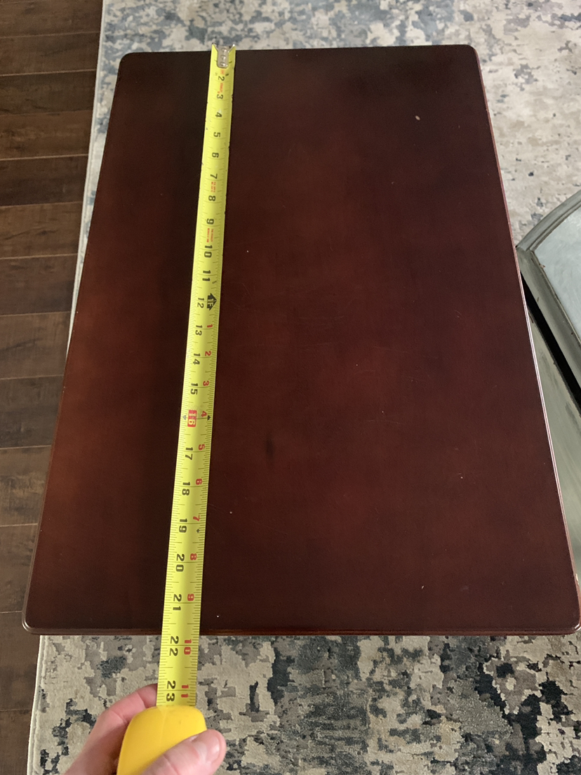 Cherry table 22 x 14.5 x 20 - photo 5
