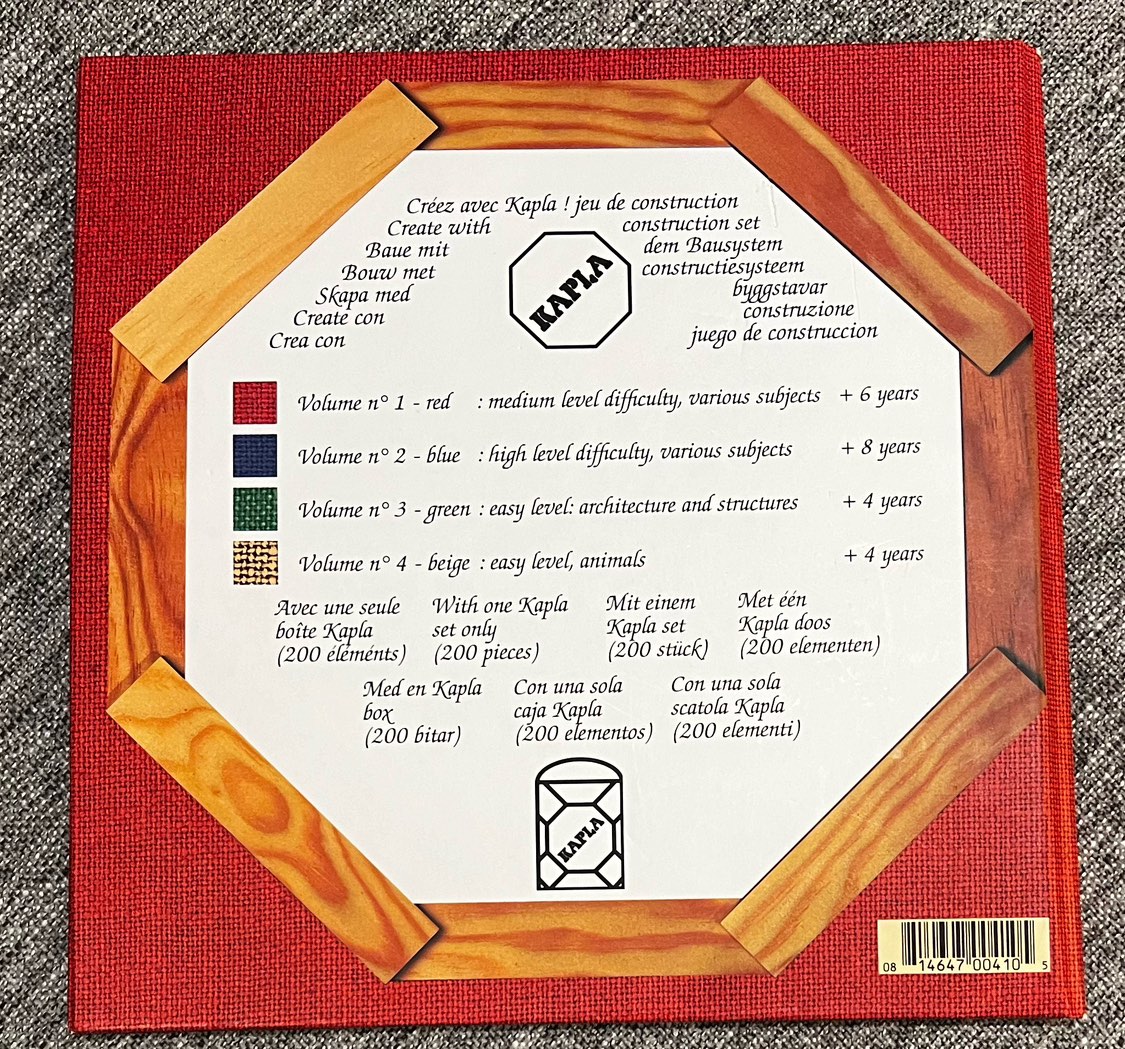 KAPLA 280 Piece Block Set image indicator(4)