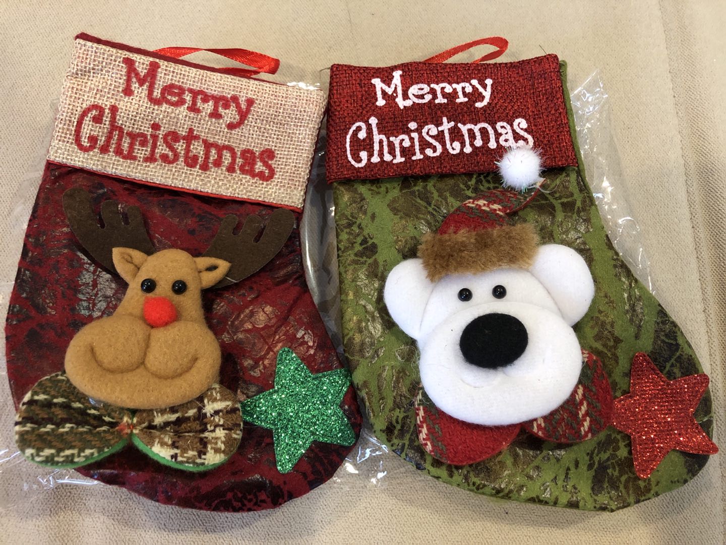 Christmas stockings Set of 4 - photo 3